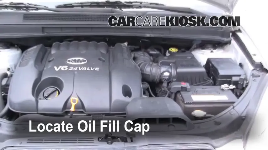 2007 Kia Rondo LX 2.7L V6 Oil